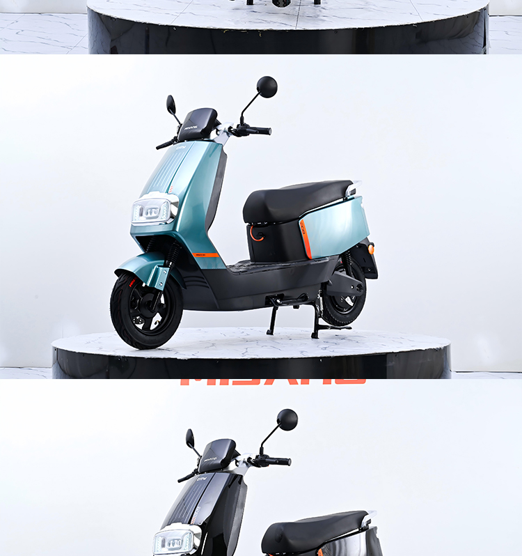 M1 High Speed 30H Electric Scooter | 60V/72V Long Range E-Moped with Front Disc Rear Drum Brake & Full LED Lights