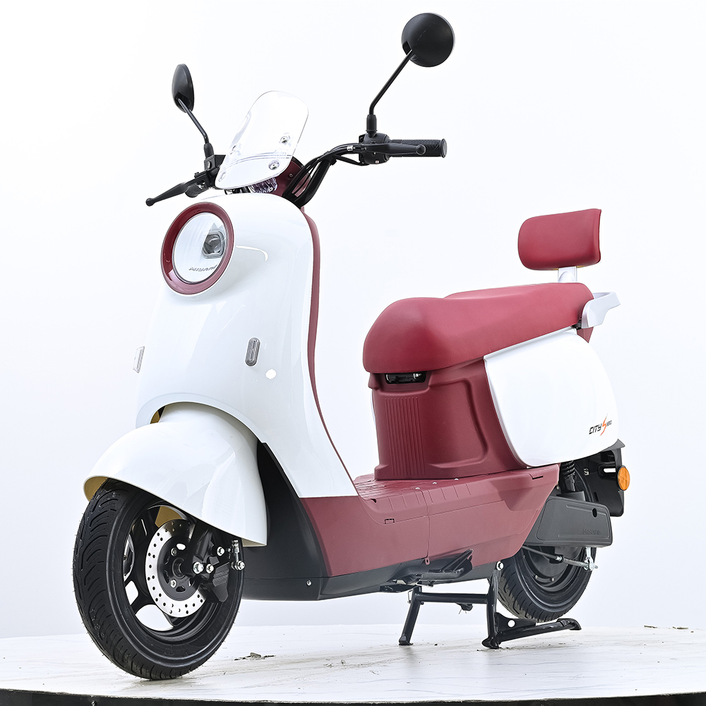 Q3 Electric Scooter 10 Inch, 48V/60V/72V 20AH Lead Acid/Lithium Battery E-Moped, 50-60km/h High Speed Motorcycle with Bluetooth, Reverse Function & Full LED Light