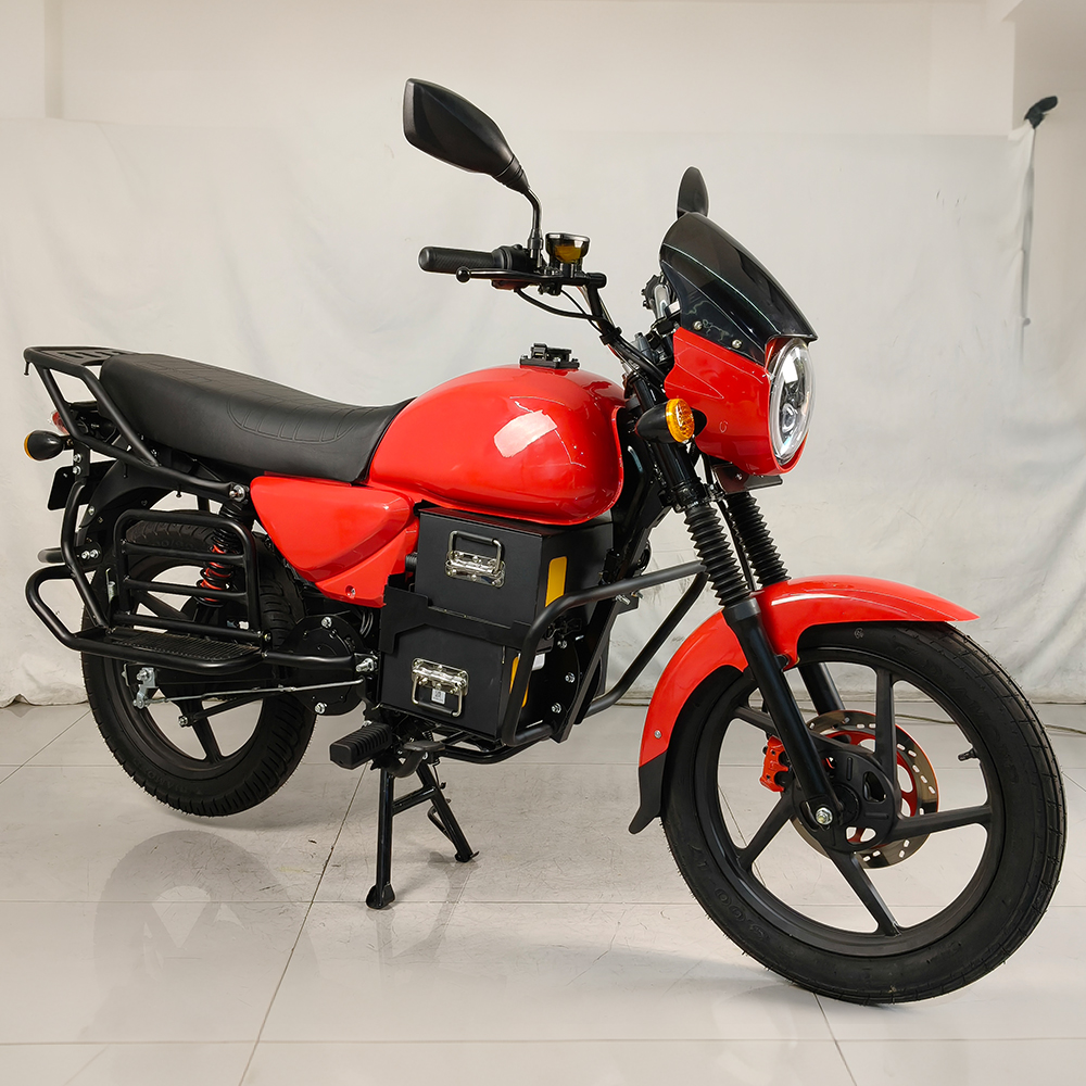 BOX-2 The 3500W mid-mounted motor cargo electric motorcycle for export to Africa can be equipped with 72V50AH