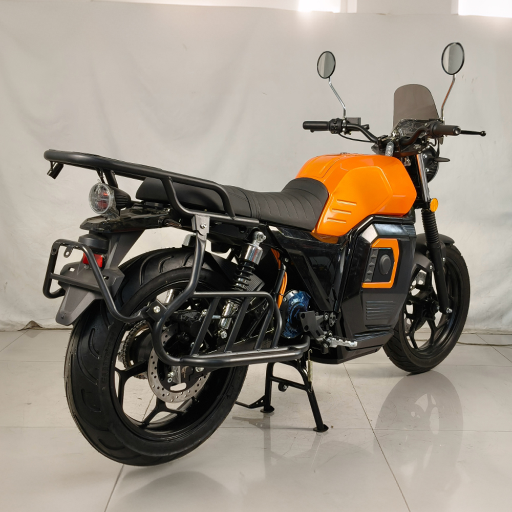 JF005-Mid-mounted motor  72V 3000W Electric Racing Dirt Bike Kit Vintage Adult Motorcycles Scooter
