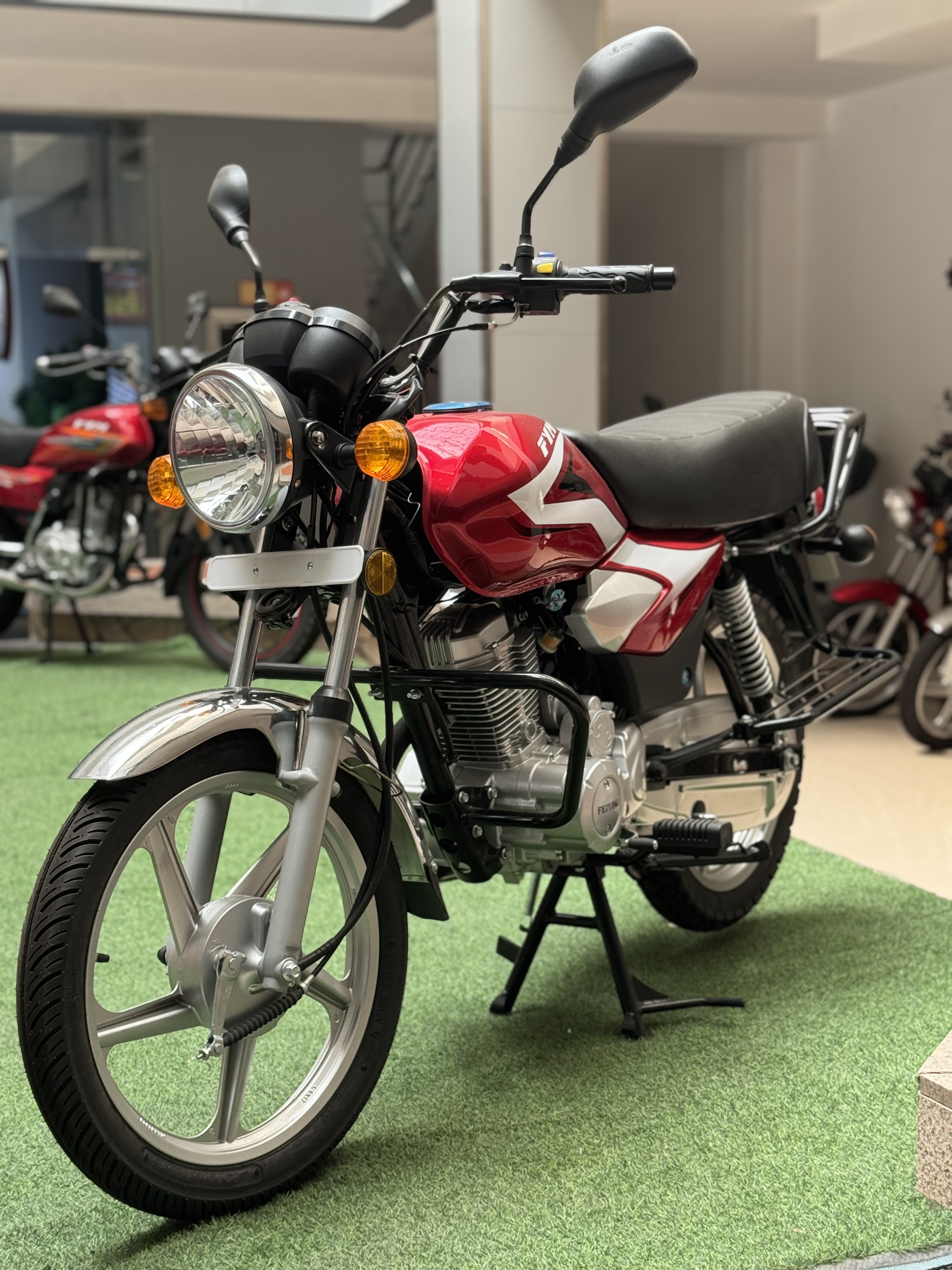 125cc Gas Motorcycle | Heavy‑Duty Africa Export Motorbike for Nigeria Daily Commute, Fuel Efficient & Durable for Nigerian Roads